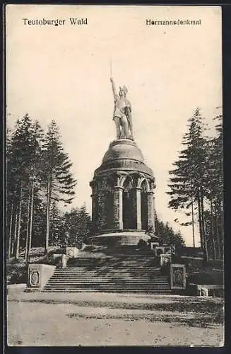 AK Hermannsdenkmal im Teutoburger Wald