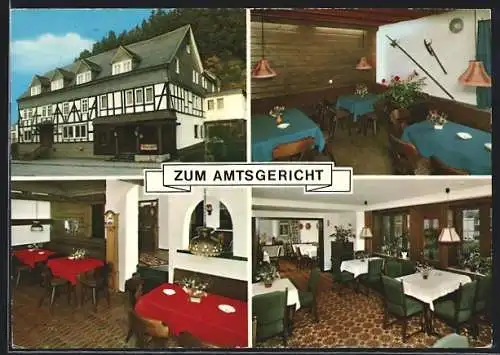 AK Kirchhundem, Hotel-Pension Zum Amtsgericht, Innenansichten