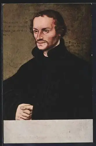 Künstler-AK Portrait von Philipp Melanchthon, Lucas Cranach