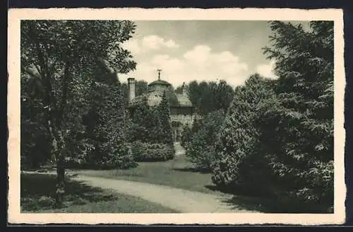 AK Böhlen b. Leipzig, Gasthaus Fortuna Park, Bes. Max Pfeifer