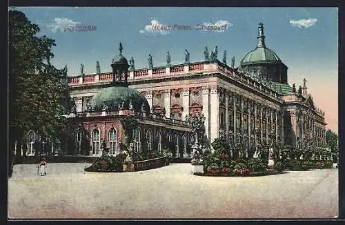 AK Potsdam, Neues Palais Sanssouci