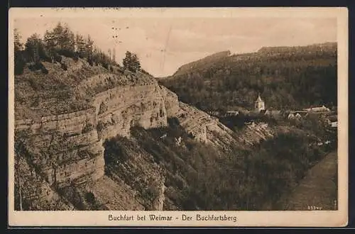 AK Buchfart bei Weimar, Buchfartsberg