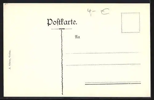 AK Gotha, Schloss Friedenstein