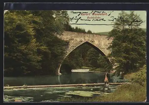 AK Wendefurt, Bodebrücke