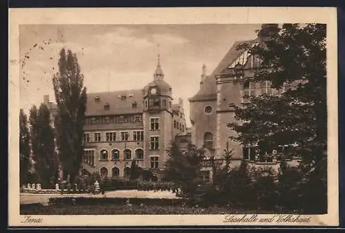 AK Jena, Lesehalle und Volkshaus