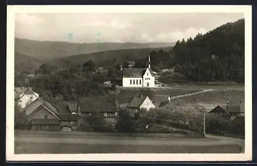 AK Wolfsburg-Unkeroda /Krs. Eisenach, Teilansicht