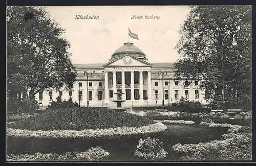 AK Wiesbaden, Neues Kurhaus