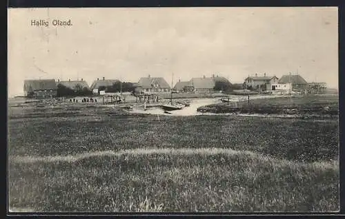 AK Hallig Oland, Ortspartie