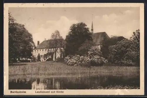 AK Bordesholm, Landratsamt und Kirche