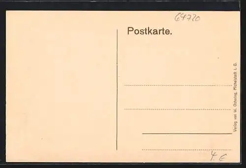 AK Michelstadt i. O., Marktplatz mit Hotel zum Schwaben und Rathaus