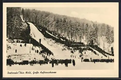 AK Brotterode /Thür. Wald, Grosse Aufbauschanze