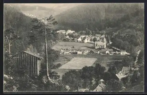 AK Stutzhaus bei Luisental, Teilansicht mit Gothaer Vereinshütte