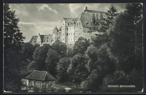 AK Beichlingen, Blick auf das Schloss