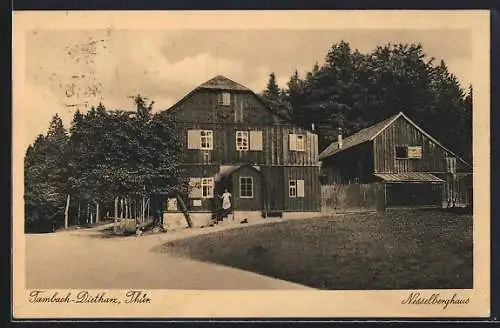 AK Tambach-Dietharz /Thür., Blick auf das Nesselberghaus