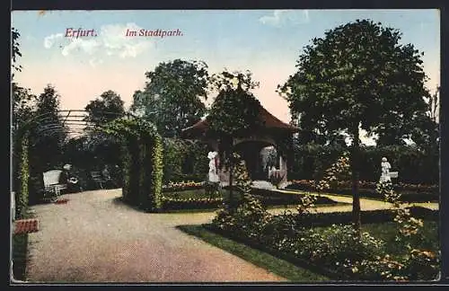 AK Erfurt, Partie im Stadtpark