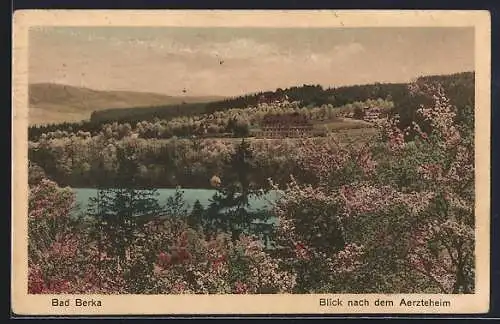 AK Bad Berka, Blick nach dem Aerzteheim