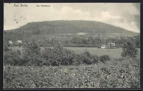 AK Bad Berka, Blick auf den Adelsberg