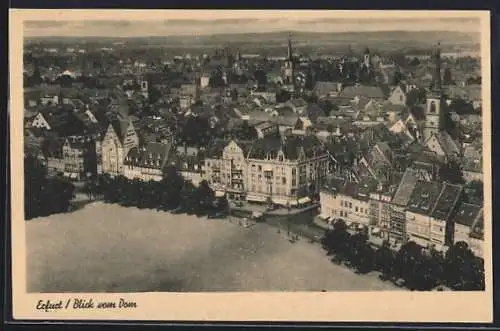 AK Erfurt, Blick vom Dom