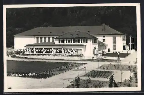 AK Ilmenau, Festhalle mit Cafe