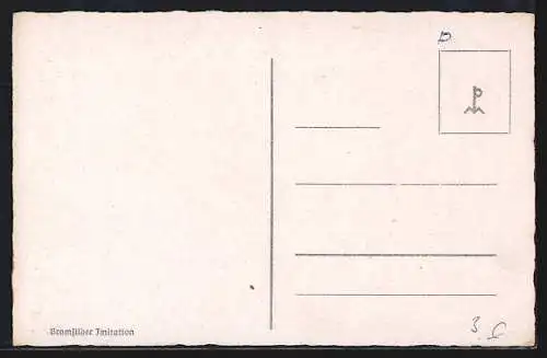 AK Erfurt, Rathaus mit Strassenpartie