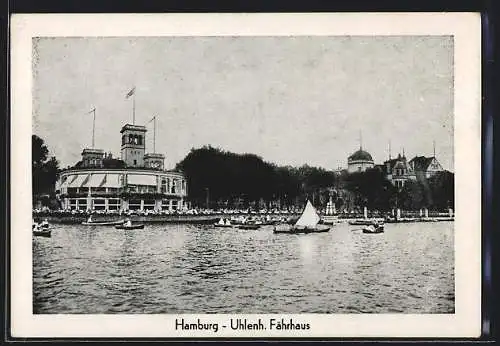 AK Hamburg, Restaurant Uhlenhorster Fährhaus