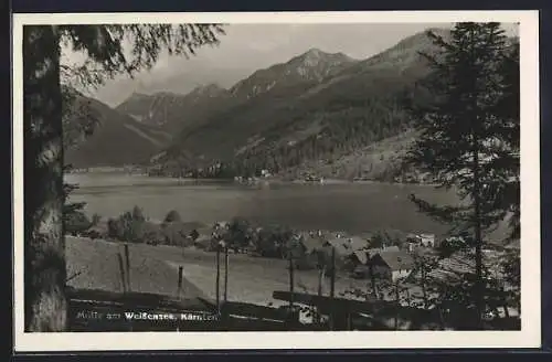 AK Techendorf /Kärnten, Motiv am Weissensee