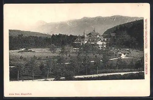 AK Villach, Warmbad, Restaurations-Pavillon