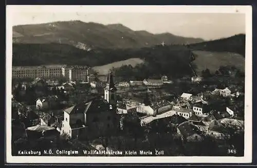 AK Kalksburg /N.-Ö., Collegium Wallfahrtskirche Klein Maria Zell