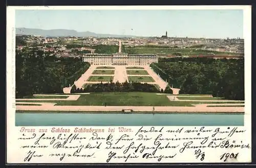 AK Wien, Schloss Schönbrunn