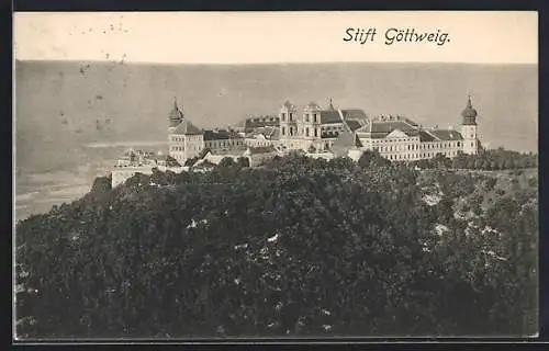 AK Göttweig, Blick zum Stift