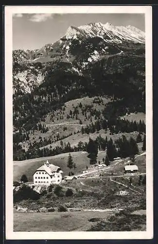 AK Mauthen /Kärnten, Alpenpension Plöckenhaus mit Polenik