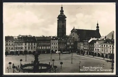 AK Ceskè Budejovice, Nàmesti hlavni se Samsonem