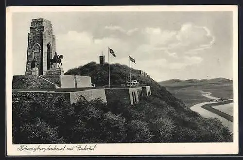 AK Hohensyburg, Denkmal und Ruhrtal