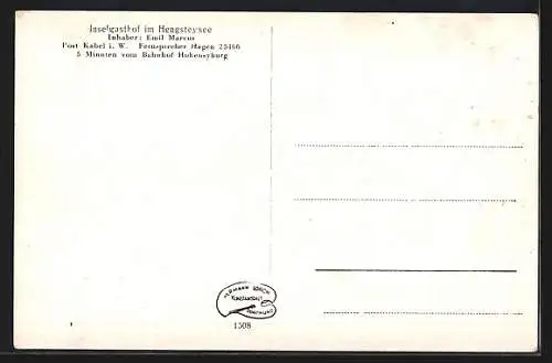 AK Hohensyburg, Denkmal und Ruhrtal
