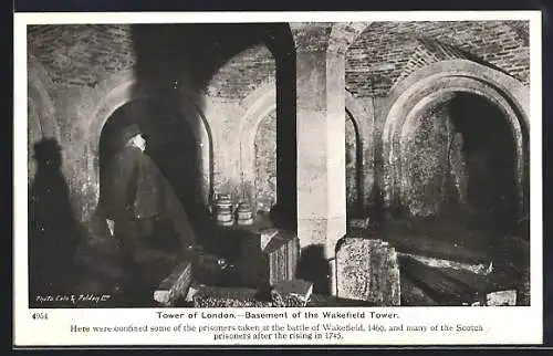 AK London, Tower of London, Basement of the Wakefield Tower