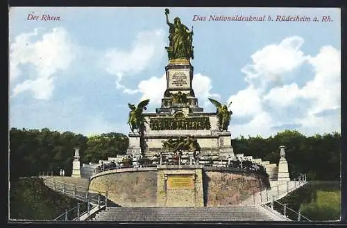 AK Rüdesheim am Rhein, Nationaldenkmal