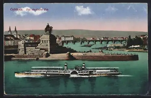 AK Coblenz, Das deutsche Eck