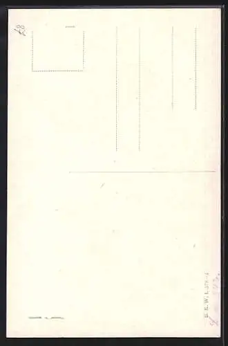 Künstler-AK Brüder Kohn (B.K.W.I) Nr.: 378-4, Frohsinn