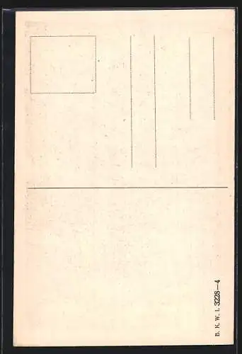 Künstler-AK Brüder Kohn (B.K.W.I) Nr.3228-4: Leute in der Weihnachtsnacht