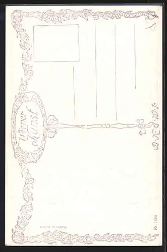 Künstler-AK Brüder Kohn (B.K.W.I) Nr.1696: Madonna mit Jesuskind und Engeln