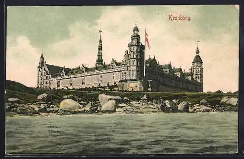 AK Kronborg, Blick auf das Schloss