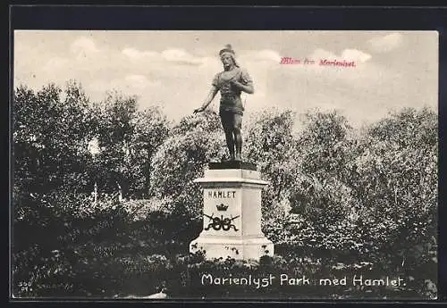 AK Marienlyst, Park med Hamlet