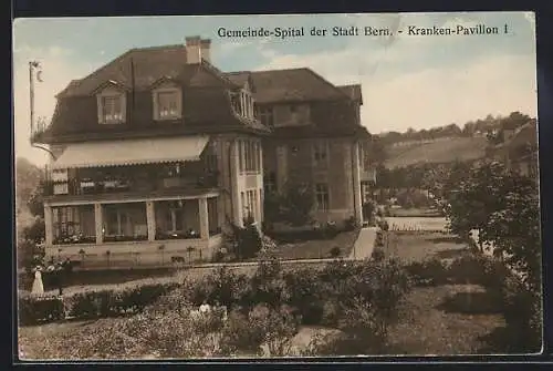 AK Bern, Gemeinde-Spital der Stadt, Kranken-Pavillon I