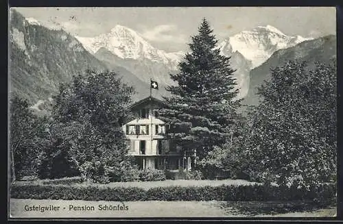 AK Gsteigwiler, Hotel-Pension Schönfels