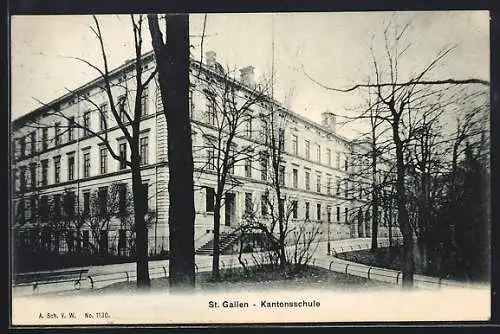 AK St. Gallen, Ansicht der Kantonsschule