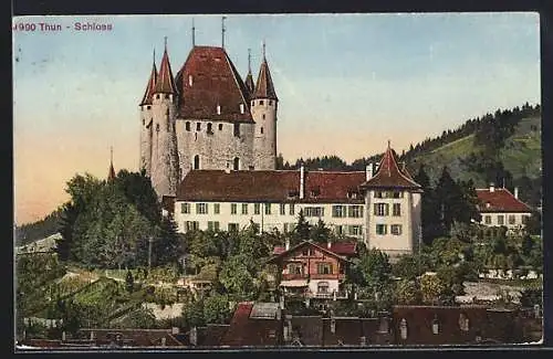 AK Thun, Blick auf das Schloss