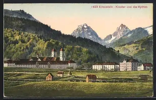 AK Einsiedeln, Kloster und die Mythen