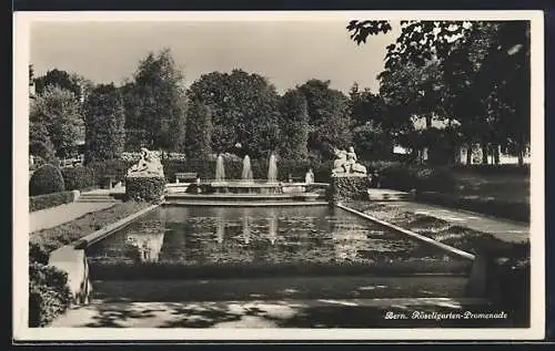 AK Bern, Röseligarten-Promenade