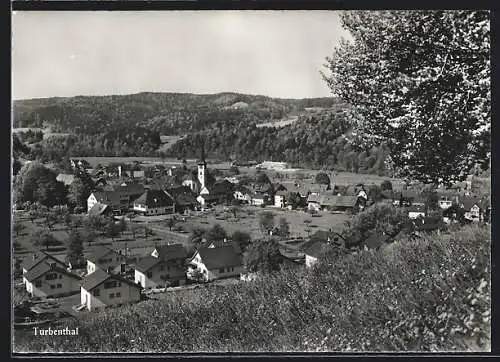 AK Turbenthal, Ortspartie mit Kirche