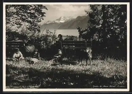 AK Corseaux, Jardin de Beau-Réveil